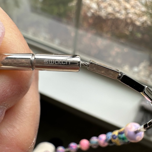 Swatch Bijoux Stainless Steel Pila Necklace - Picture 6 of 14